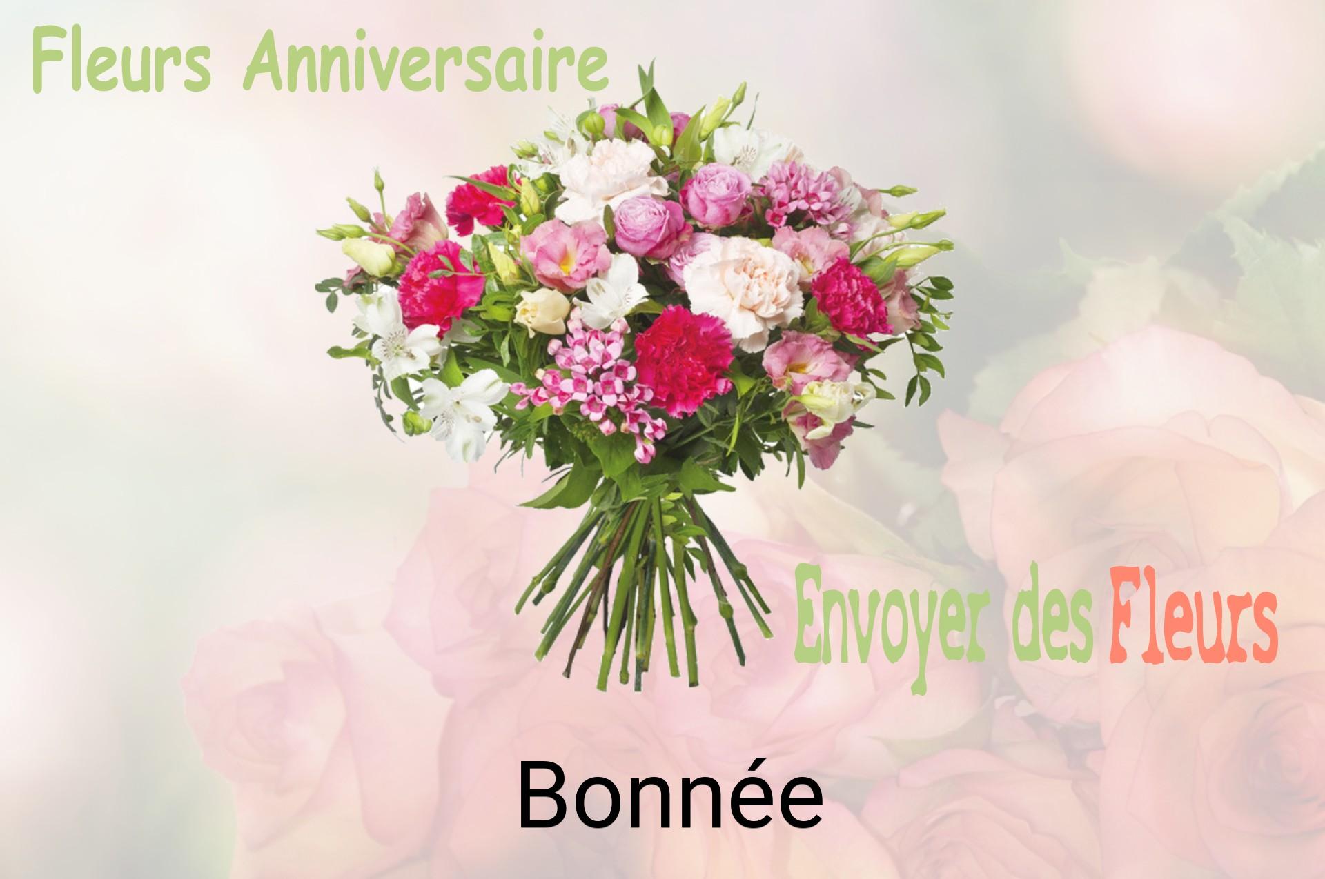 Bouquet de fleurs d’anniversaire livré à Bonnée